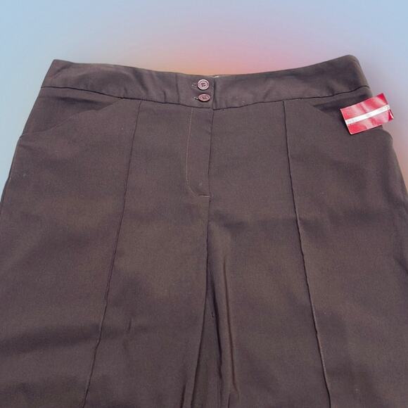 NINE & COMPANY Women’s 12 Brown Dress Pant - Picture 1 of 4